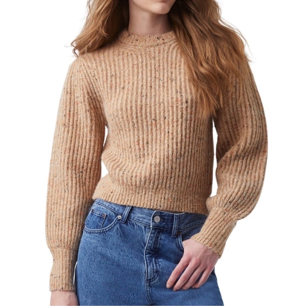 NWT French Connection SIZE XL camel colour  Sweater